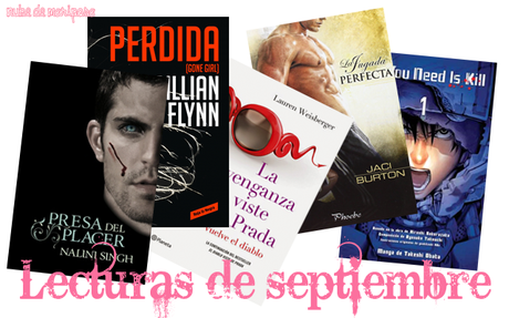 [El estante de...] Lecturas de septiembre