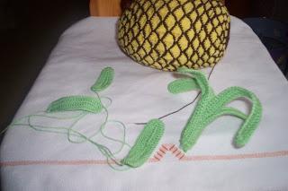 y seguimos con más frutas...hoy comemos PIÑA