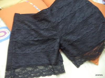 coser es fácil...: pantalón con encaje...