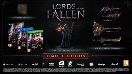 LotF Limited J7m PEGI 1920x1080 ES [EC] Lords of the Fallen presenta su Edición Coleccionista