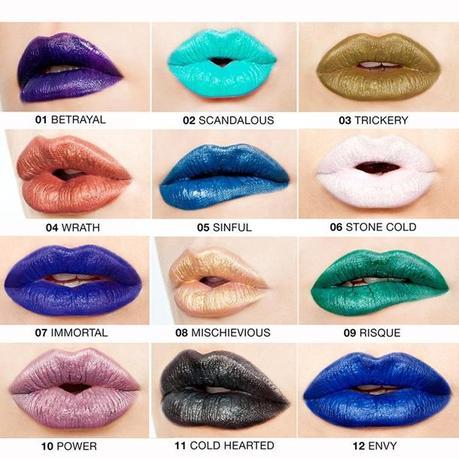 lo nuevo de NYX: WICKED LIPPIES para halloween