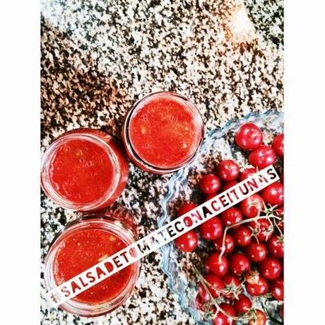 RECETAS. Salsa de tomate con aceitunas