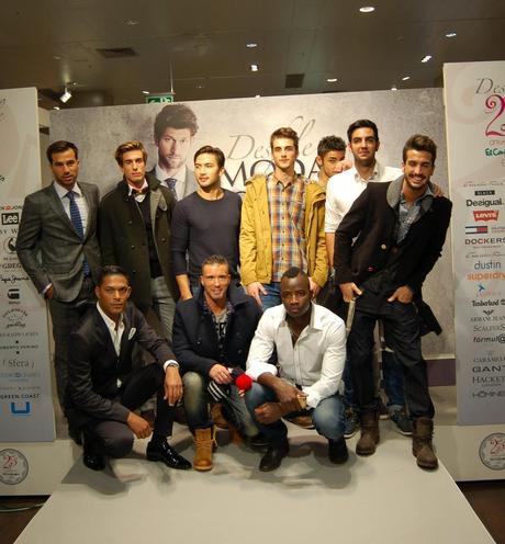 Primer desfile masculino en El Corte Inglés de Gijón Primer desfile masculino en El Corte Inglés de Gijón