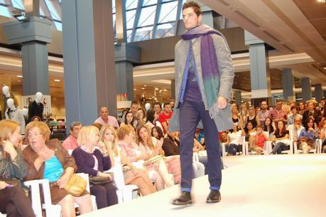 Primer desfile masculino en El Corte Inglés de Gijón Primer desfile masculino en El Corte Inglés de Gijón