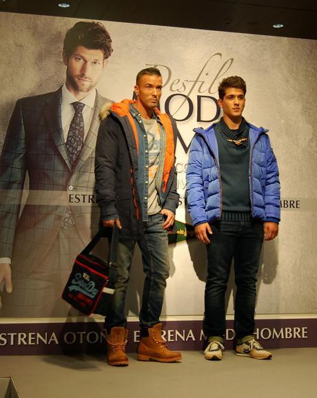 Primer desfile masculino en El Corte Inglés de Gijón Primer desfile masculino en El Corte Inglés de Gijón