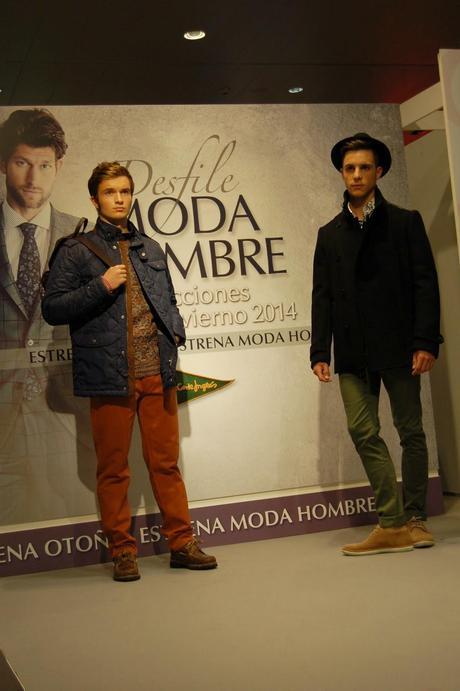 Primer desfile masculino en El Corte Inglés de Gijón Primer desfile masculino en El Corte Inglés de Gijón