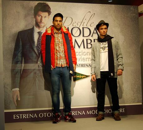 Primer desfile masculino en El Corte Inglés de Gijón