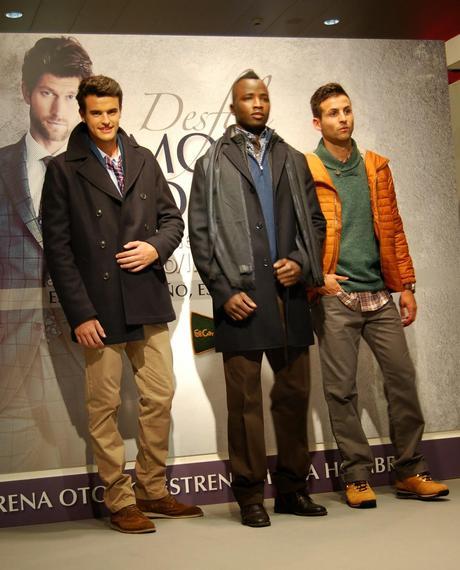 Primer desfile masculino en El Corte Inglés de Gijón Primer desfile masculino en El Corte Inglés de Gijón