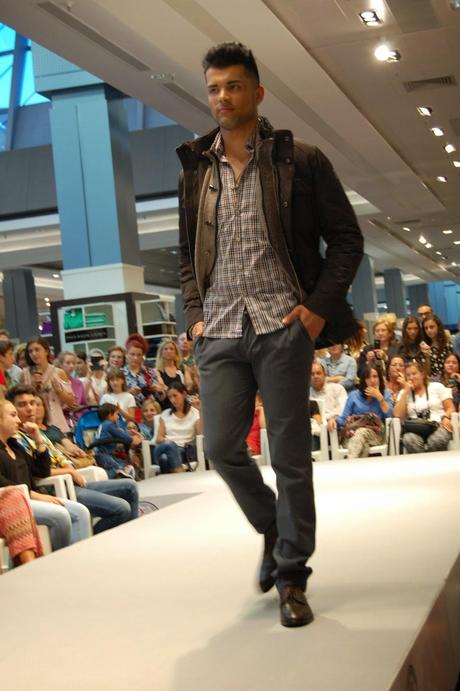 Primer desfile masculino en El Corte Inglés de Gijón