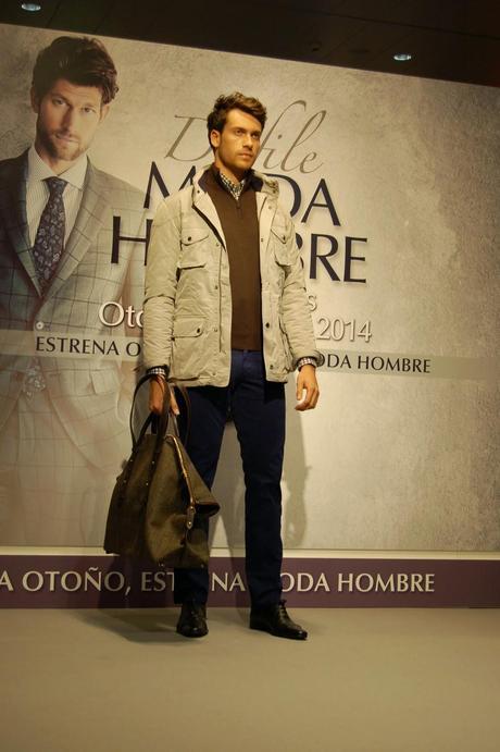 Primer desfile masculino en El Corte Inglés de Gijón Primer desfile masculino en El Corte Inglés de Gijón