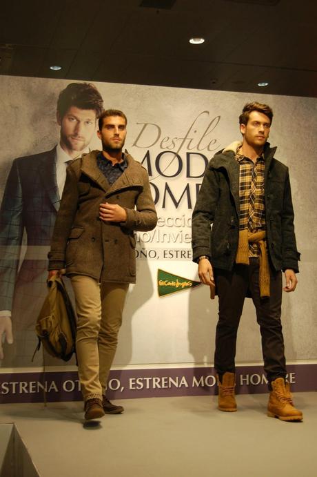 Primer desfile masculino en El Corte Inglés de Gijón