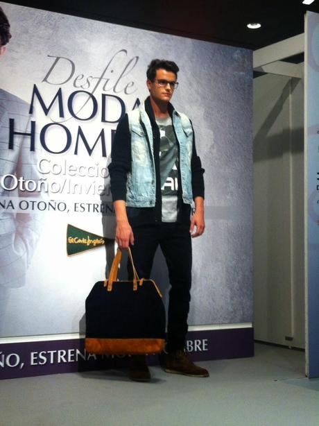 Primer desfile masculino en El Corte Inglés de Gijón Primer desfile masculino en El Corte Inglés de Gijón