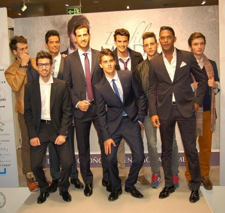 Primer desfile masculino en El Corte Inglés de Gijón Primer desfile masculino en El Corte Inglés de Gijón