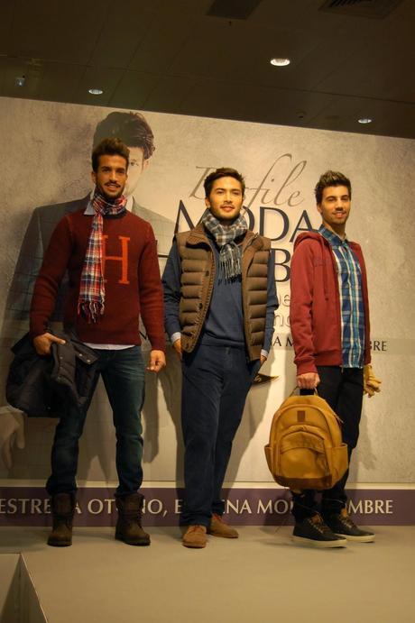 Primer desfile masculino en El Corte Inglés de Gijón Primer desfile masculino en El Corte Inglés de Gijón