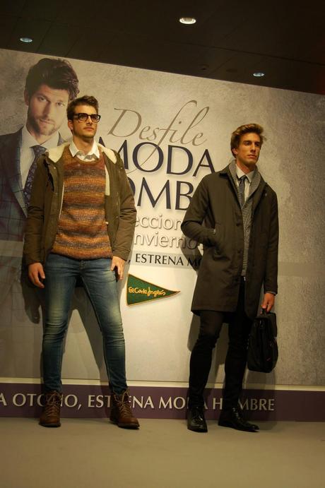 Primer desfile masculino en El Corte Inglés de Gijón