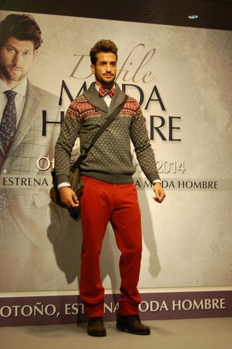 Primer desfile masculino en El Corte Inglés de Gijón Primer desfile masculino en El Corte Inglés de Gijón