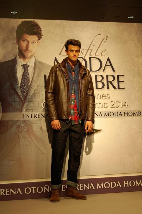 Primer desfile masculino en El Corte Inglés de Gijón Primer desfile masculino en El Corte Inglés de Gijón