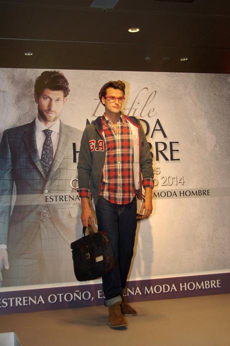 Primer desfile masculino en El Corte Inglés de Gijón Primer desfile masculino en El Corte Inglés de Gijón