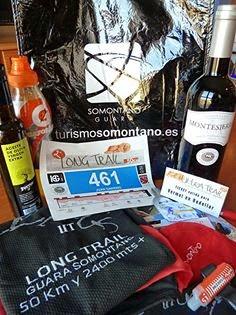 Bolsa de corredor. UTGS. TrailRunning Somontano.