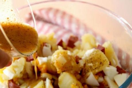 Receta: ensalada alemana
