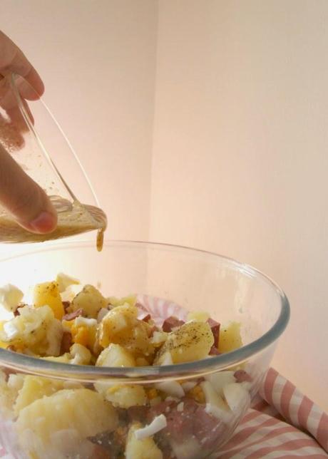 Receta: ensalada alemana