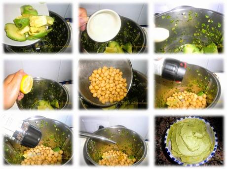 Hummus de aguacate