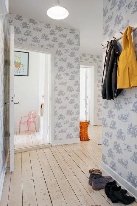 Decoración en blanco con toques neón y pastel pisos nórdicos decoración estilo femenino nórdico decoración muebles ikea Decoración en blanco con toques neón y pastel decoración de cocinas comedor pastel cocinas nórdicas cocinas blancas modernas blog decoración de interiores