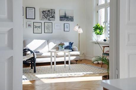 Decoración en blanco con toques neón y pastel pisos nórdicos decoración estilo femenino nórdico decoración muebles ikea Decoración en blanco con toques neón y pastel decoración de cocinas comedor pastel cocinas nórdicas cocinas blancas modernas blog decoración de interiores