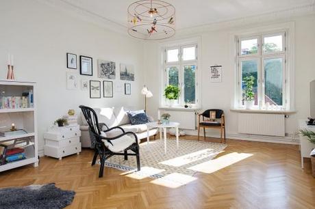 Decoración en blanco con toques neón y pastel pisos nórdicos decoración estilo femenino nórdico decoración muebles ikea Decoración en blanco con toques neón y pastel decoración de cocinas comedor pastel cocinas nórdicas cocinas blancas modernas blog decoración de interiores