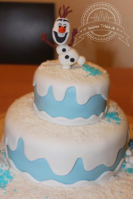 Tarta De Olaf (Frozen)