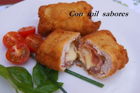 PAQUETITOS DE POLLO RELLENOS