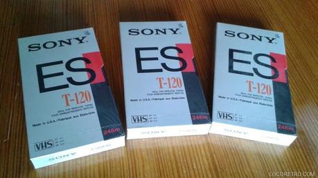 casettes vhs sony