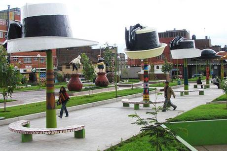 Parque de los Sombreros en Huancayo