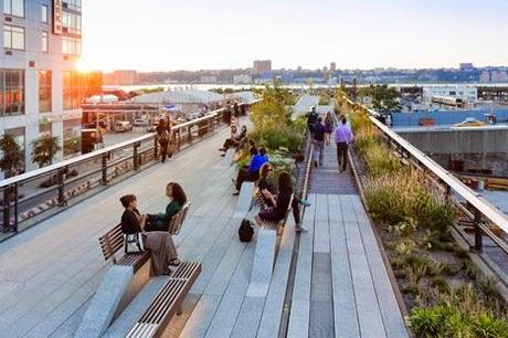 Inaugurado el último tramo del paseo elevado en Nueva York en las antiguas vías