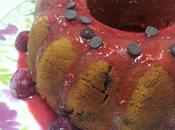 Bundt Cake Vegano Limón Chocolate Coulís Frambuesa