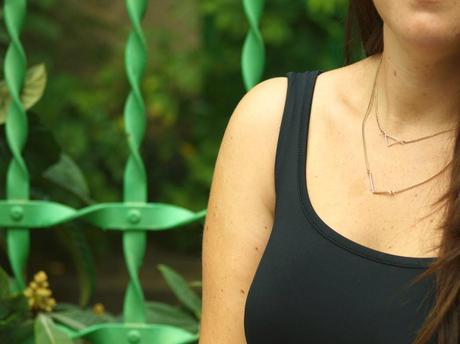 Midi Skirt with black