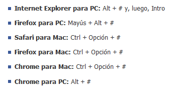 teclas para facebook Los atajos de teclado en Twitter, Google + y Facebook para moverte más rápido