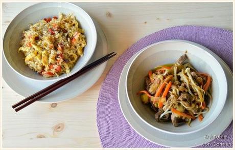 Wok de Ternera y Berenjena con Arroz Jazmín