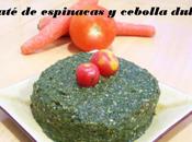 Paté espinacas cebolla dulce