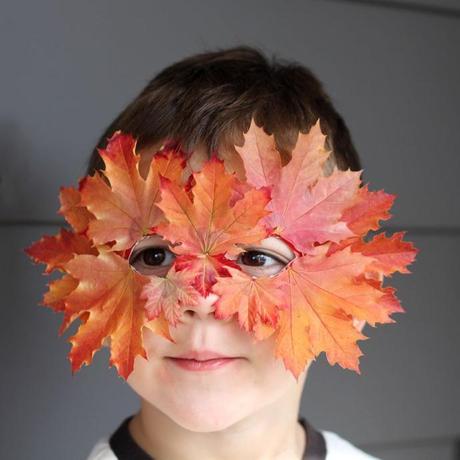 DIY leaf mask