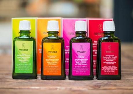 Aceites corporales de Weleda