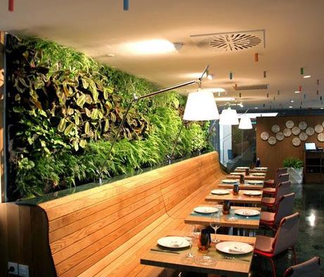 Jardines verticales de interior