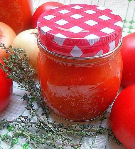 Salsa de tomate casera