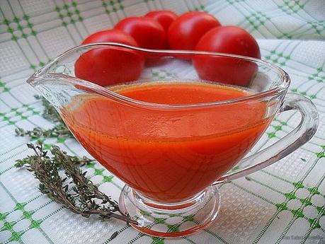 Salsa de tomate casera