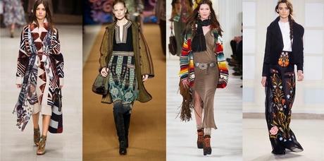 Tendencias de la temporada Otoño-Invierno 2014-15. Estilo folk