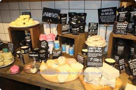 Nueva tienda Lush Spa en Madrid