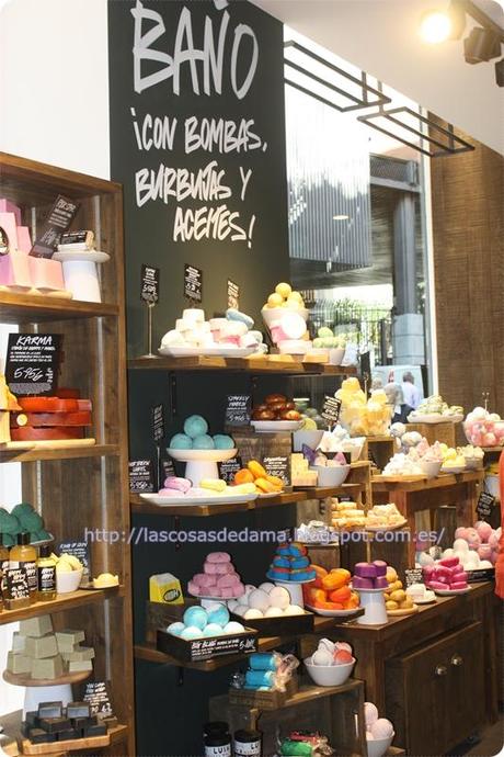 Nueva tienda Lush Spa en Madrid