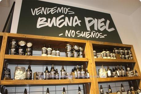 Nueva tienda Lush Spa en Madrid