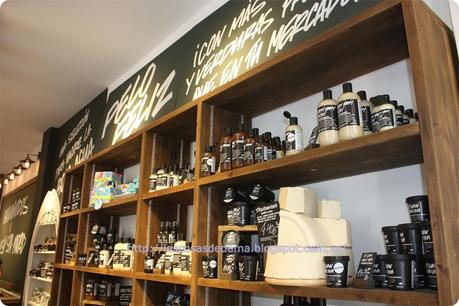 Nueva tienda Lush Spa en Madrid