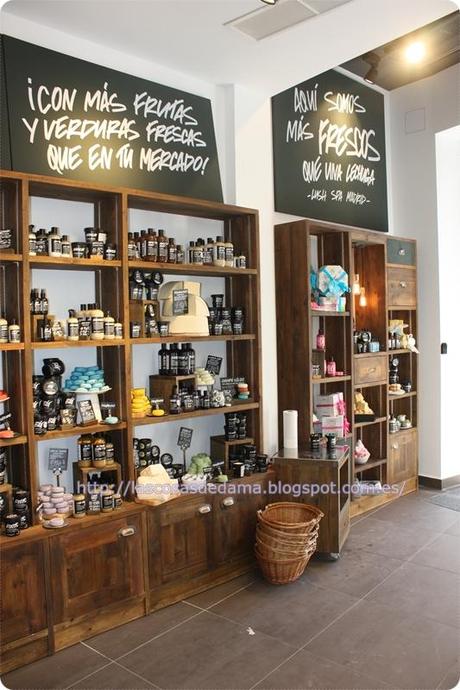 Nueva tienda Lush Spa en Madrid